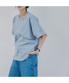 【コーエン/COEN】の天竺ミックスロゴTシャツ LT.BLUE|ID: prp329100004209932 ipo3291000000029190142