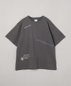 【コーエン/COEN】の天竺ミックスロゴTシャツ 人気、トレンドファッション・服の通販 founy(ファニー) ファッション Fashion レディースファッション WOMEN トップス・カットソー Tops/Tshirt シャツ/ブラウス Shirts/Blouses ロング / Tシャツ T-Shirts カーディガン Cardigan シンプル Simple フラワー Flower フロント Front プリント Print ミックス Mix ランダム Random リラックス Relax 夏 Summer thumbnail DK.GRAY|ID: prp329100004209932 ipo3291000000029190143