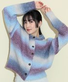 【ビームス ハート/BEAMS HEART】のグラデーション ニット カーディガン 24AW 人気、トレンドファッション・服の通販 founy(ファニー) ファッション Fashion レディースファッション WOMEN トップス・カットソー Tops/Tshirt ニット Knit Tops カーディガン Cardigans カラフル Colorful カーディガン Cardigan グラデーション Gradation 今季 This Season シンプル Simple ストレート Straight スリーブ Sleeve トレンド Trend ベーシック Basic 羽織 Haori ワイド Wide A/W・秋冬 Aw・Autumn/Winter・Fw・Fall-Winter おすすめ Recommend 2024年 2024 2024-2025秋冬・A/W Aw/Autumn/Winter/Fw/Fall/2024-2025 thumbnail BLUE×PURPLE|ID: prp329100004209992 ipo3291000000029190572