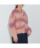 【ビームス ハート/BEAMS HEART】のグラデーション ニット カーディガン 24AW ORANGE×RED|ID: prp329100004209992 ipo3291000000029190575