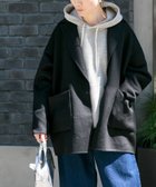 【アーバンリサーチ ドアーズ/URBAN RESEARCH DOORS】のFORK SPOON テーラーリバーコート 人気、トレンドファッション・服の通販 founy(ファニー) ファッション Fashion レディースファッション WOMEN アウター Coat Outerwear コート Coats ジャケット Jacket スウェット Sweat ダブル Double デニム Denim ドレス Dress フラップ Flap フロント Front ベーシック Basic ポケット Pocket マニッシュ Mannish 冬 Winter A/W・秋冬 Aw・Autumn/Winter・Fw・Fall-Winter 2024年 2024 エレガント 上品 Elegant 2024-2025秋冬・A/W Aw/Autumn/Winter/Fw/Fall/2024-2025 thumbnail BLACK|ID: prp329100004210023 ipo3291000000029377546