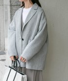 【アーバンリサーチ ドアーズ/URBAN RESEARCH DOORS】のFORK SPOON テーラーリバーコート 人気、トレンドファッション・服の通販 founy(ファニー) ファッション Fashion レディースファッション WOMEN アウター Coat Outerwear コート Coats ジャケット Jacket スウェット Sweat ダブル Double デニム Denim ドレス Dress フラップ Flap フロント Front ベーシック Basic ポケット Pocket マニッシュ Mannish 冬 Winter A/W・秋冬 Aw・Autumn/Winter・Fw・Fall-Winter 2024年 2024 エレガント 上品 Elegant 2024-2025秋冬・A/W Aw/Autumn/Winter/Fw/Fall/2024-2025 thumbnail TOPGRAY|ID: prp329100004210023 ipo3291000000029377547