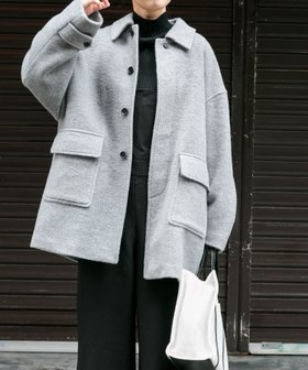 【アーバンリサーチ ドアーズ/URBAN RESEARCH DOORS】の『WEB/一部店舗限定』FORK SPOON アルパカシャギーバルカラーコート 人気、トレンドファッション・服の通販 founy(ファニー) ファッション Fashion レディースファッション WOMEN アウター Coat Outerwear コート Coats フラット Flat フラップ Flap ベーシック Basic ポケット Pocket マニッシュ Mannish モノトーン Monotone ラグジュアリー Luxury 冬 Winter A/W・秋冬 Aw・Autumn/Winter・Fw・Fall-Winter 2024年 2024 エレガント 上品 Elegant 2024-2025秋冬・A/W Aw/Autumn/Winter/Fw/Fall/2024-2025 |ID:prp329100004210025