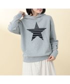 【ビームス ハート/BEAMS HEART】のBEAMS HEART / スターフロッキー スウェット パーカー 24AW LIGHT GREY|ID: prp329100004210087 ipo3291000000029191170