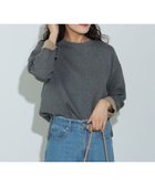 【ビームス ハート/BEAMS HEART】の配色リバーシブル ニットプルオーバー 24AW 人気、トレンドファッション・服の通販 founy(ファニー) ファッション Fashion レディースファッション WOMEN トップス・カットソー Tops/Tshirt ニット Knit Tops プルオーバー Pullover シンプル Simple スリット Slit センター Center チュニック Tunic デニム Denim バランス Balance フレア Flare リバーシブル Reversible 2024年 2024 2024-2025秋冬・A/W Aw/Autumn/Winter/Fw/Fall/2024-2025 thumbnail GREY|ID: prp329100004210088 ipo3291000000029541026