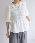 【パルグループ/PAL GROUP】の【w closet】シャーリングブラウス 人気、トレンドファッション・服の通販 founy(ファニー) ファッション Fashion レディースファッション WOMEN トップス・カットソー Tops/Tshirt シャツ/ブラウス Shirts/Blouses おすすめ Recommend シャーリング Shirring スラックス Slacks リボン Ribbon thumbnail アイボリー|ID: prp329100004210096 ipo3291000000029191224