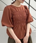 【パルグループ/PAL GROUP】の【w closet】シャーリングブラウス 人気、トレンドファッション・服の通販 founy(ファニー) ファッション Fashion レディースファッション WOMEN トップス・カットソー Tops/Tshirt シャツ/ブラウス Shirts/Blouses おすすめ Recommend シャーリング Shirring スラックス Slacks リボン Ribbon thumbnail オレンジ|ID: prp329100004210096 ipo3291000000029191225