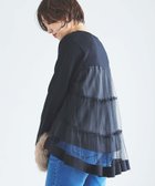 【ルクールブラン/le.coeur blanc】のTORRAZZO DONNAバックチュールニット 人気、トレンドファッション・服の通販 founy(ファニー) ファッション Fashion レディースファッション WOMEN トップス・カットソー Tops/Tshirt ニット Knit Tops おすすめ Recommend スラックス Slacks ダウン Down デニム Denim モダン Modern ワイド Wide 定番 Standard thumbnail ブラック|ID: prp329100004210107 ipo3291000000029191279