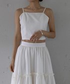 【その他のブランド/Other】のSETUP7/Camisole bustire キャミソールビスチェ WHT|ID: prp329100004210110 ipo3291000000029191291