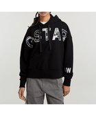 【ジースター ロゥ/G-Star RAW】の【公式ショップ】EMBRO PRINT OVERSIZED HOODIE/刺繍プリントオーバーサイズパーカー Dark Black|ID: prp329100004210119 ipo3291000000029191317