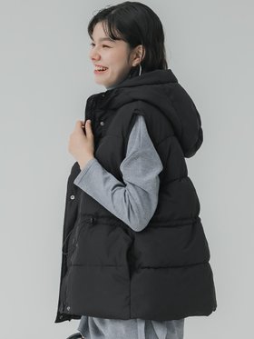 【コカ/COCA】の中綿ドロストベスト 人気、トレンドファッション・服の通販 founy(ファニー) ファッション Fashion レディースファッション WOMEN アウター Coat Outerwear トップス・カットソー Tops/Tshirt ベスト/ジレ Gilets/Vests ポケット Pocket |ID:prp329100004210132