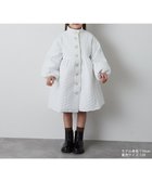 【リジェール/riziere / KIDS】のキルティングコートワンピース WHITE|ID: prp329100004210606 ipo3291000000029486609