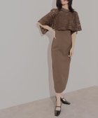 【プールヴー/PourVous】の【低身長用サイズあり】2WAYショート丈トップスドレス 人気、トレンドファッション・服の通販 founy(ファニー) ファッション Fashion レディースファッション WOMEN トップス・カットソー Tops/Tshirt ワンピース Dress ドレス Party Dresses ショート Short スリット Slit ドレス Dress レース Race おすすめ Recommend セレモニー Ceremony 結婚式 Wedding Ceremony 披露宴 Wedding Reception 二次会 Wedding Party thumbnail モカブラウン|ID: prp329100004210656 ipo3291000000029352561