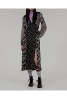 【アナスイ/ANNA SUI】のBEARDSLEY COMBO DRESS 人気、トレンドファッション・服の通販 founy(ファニー) ファッション Fashion レディースファッション WOMEN ワンピース Dress ドレス Party Dresses シンプル Simple スリット Slit プリント Print モノトーン Monotone thumbnail BLACK MULTI|ID: prp329100004210691 ipo3291000000029364554