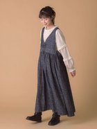 【サマンサモスモス/Samansa Mos2】の【ゆべし*Samansa Mos2】前後2WAYジャンスカ 人気、トレンドファッション・服の通販 founy(ファニー) ファッション Fashion レディースファッション WOMEN インナー Inner コラボ Collaboration コーデュロイ Corduroy シンプル Simple スクエア Square プリント Print ベスト Vest リボン Ribbon 秋 Autumn/Fall thumbnail ネイビー|ID: prp329100004210711 ipo3291000000029195964