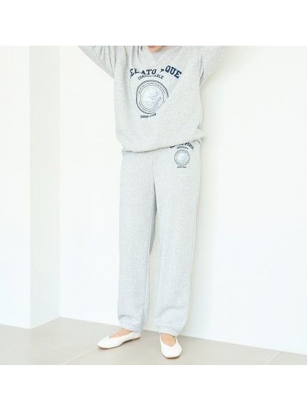 【ジェラート ピケ/gelato pique】の【UNISEX】裏毛ロングパンツ 人気、トレンドファッション・服の通販 founy(ファニー) 　ファッション　Fashion　レディースファッション　WOMEN　パンツ　Pants　ユニセックス　Unisex　グラフィック　Graphic　プリント　Print　ベーシック　Basic　モチーフ　Motif　ロング　Long　 other-1|ID: prp329100004211100 ipo3291000000029364599