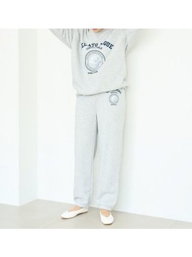 【ジェラート ピケ/gelato pique】 【UNISEX】裏毛ロングパンツ人気、トレンドファッション・服の通販 founy(ファニー) ファッション Fashion レディースファッション WOMEN パンツ Pants ユニセックス Unisex グラフィック Graphic プリント Print ベーシック Basic モチーフ Motif ロング Long |ID:prp329100004211100