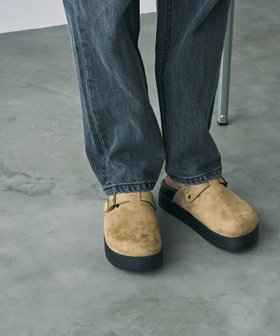 【コーエン/COEN】 フェイクスエードクロッグサンダル人気、トレンドファッション・服の通販 founy(ファニー) ファッション Fashion レディースファッション WOMEN A/W・秋冬 Aw・Autumn/Winter・Fw・Fall-Winter おすすめ Recommend サンダル Sandals ソックス Socks フェイクスエード Faux Suede 厚底 Platforms |ID:prp329100004211111