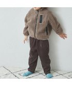 【ペアマノン/pairmanon / KIDS】の【リンクコーデ】ボアジップブルゾン 人気、トレンドファッション・服の通販 founy(ファニー) ファッション Fashion キッズファッション KIDS ポケット Pocket 今季 This Season 冬 Winter 無地 Plain Color thumbnail モカ52|ID: prp329100004211278 ipo3291000000029468533