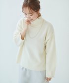 【ルクールブラン/le.coeur blanc】のウールブレンドハイネックニット 人気、トレンドファッション・服の通販 founy(ファニー) ファッション Fashion レディースファッション WOMEN トップス・カットソー Tops/Tshirt ニット Knit Tops シンプル Simple ベーシック Basic thumbnail オフ|ID: prp329100004211387 ipo3291000000029202260