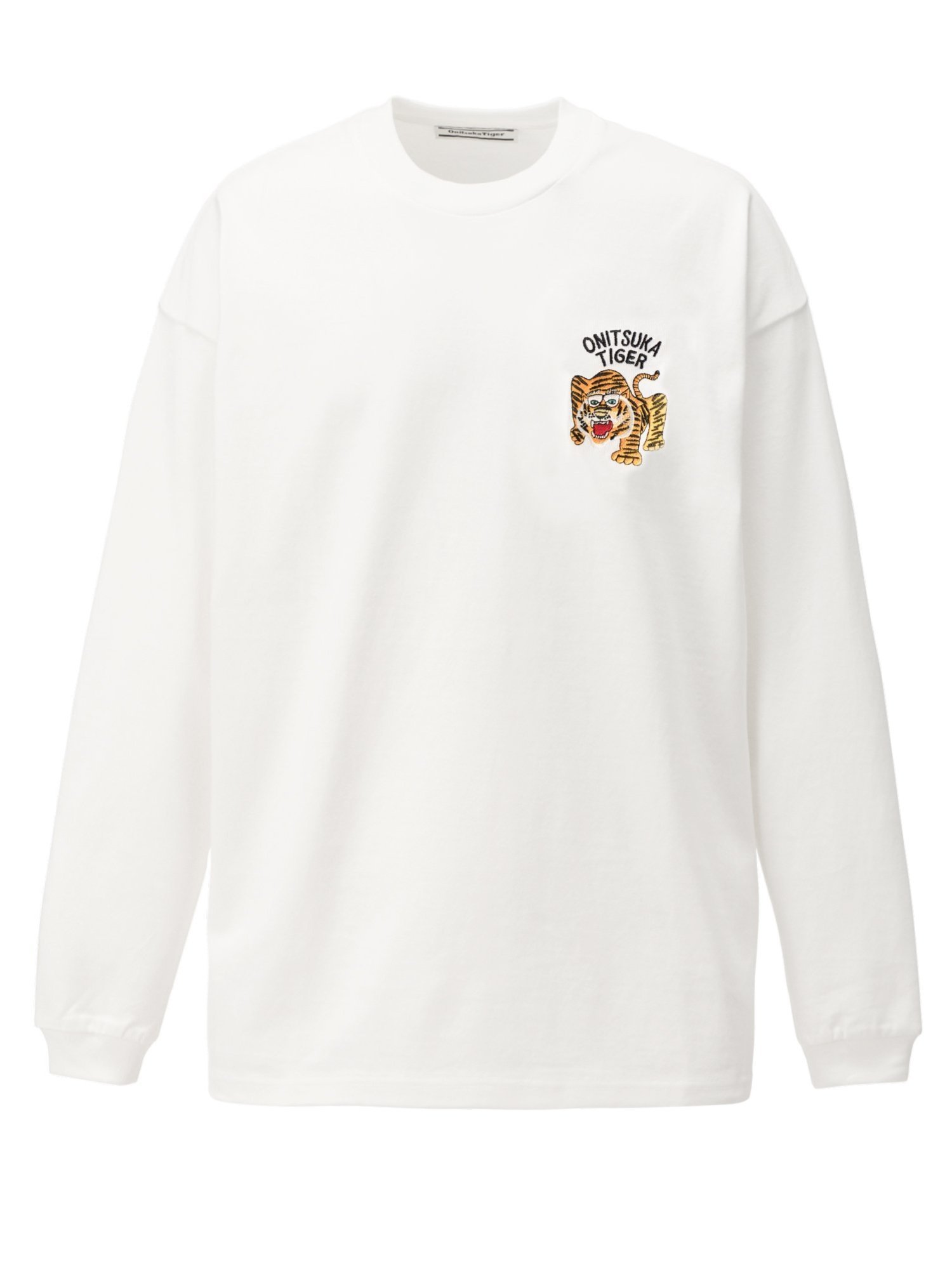 【オニツカ タイガー/Onitsuka Tiger】の【公式ショップ】LS GRAPHIC TEE インテリア・キッズ・メンズ・レディースファッション・服の通販 founy(ファニー) 　ファッション　Fashion　レディースファッション　WOMEN　ワンポイント　One Point　長袖　Long Sleeve　WHITE|ID: prp329100004211444 ipo3291000000029508457