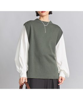 【ビューティ&ユース ユナイテッドアローズ/BEAUTY&YOUTH / UNITED ARROWS】のコットンカシミヤミラノリブ ニットベスト -ウォッシャブル- 人気、トレンドファッション・服の通販 founy(ファニー) ファッション Fashion レディースファッション WOMEN アウター Coat Outerwear トップス・カットソー Tops/Tshirt ニット Knit Tops ベスト/ジレ Gilets/Vests おすすめ Recommend ウォッシャブル Washable カシミヤ Cashmere シンプル Simple スウェット Sweat スラックス Slacks デニム Denim ノースリーブ No Sleeve ベスト Vest ミラノリブ Milan Ribs エレガント 上品 Elegant |ID:prp329100004211523