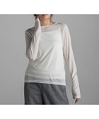 【メイソングレイ/MAYSON GREY】のロングスリーブクルーネックTシャツ≪手洗い可能≫ 人気、トレンドファッション・服の通販 founy(ファニー) ファッション Fashion レディースファッション WOMEN トップス・カットソー Tops/Tshirt シャツ/ブラウス Shirts/Blouses ロング / Tシャツ T-Shirts インナー Inner ジャージー Jersey スウェット Sweat テレコ Tereko トレンド Trend ロング Long thumbnail オフホワイト|ID: prp329100004211547 ipo3291000000029405850