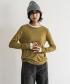 【メイソングレイ/MAYSON GREY】のロングスリーブクルーネックTシャツ≪手洗い可能≫ 人気、トレンドファッション・服の通販 founy(ファニー) ファッション Fashion レディースファッション WOMEN トップス・カットソー Tops/Tshirt シャツ/ブラウス Shirts/Blouses ロング / Tシャツ T-Shirts インナー Inner ジャージー Jersey スウェット Sweat テレコ Tereko トレンド Trend ロング Long thumbnail イエロー|ID: prp329100004211547 ipo3291000000029405858