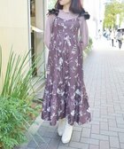 【アクシーズファム/axes femme】のトゥシューズ柄リボン付ワンピース 人気、トレンドファッション・服の通販 founy(ファニー) ファッション Fashion レディースファッション WOMEN おすすめ Recommend とろみ Thickness サテン Satin ショート Short プリント Print リボン Ribbon thumbnail 茶|ID: prp329100004211903 ipo3291000000029315684