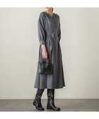 【ケティ/Ketty】のカルゼキーネックワンピース≪手洗い可能≫ 人気、トレンドファッション・服の通販 founy(ファニー) ファッション Fashion レディースファッション WOMEN ワンピース Dress フレア Flare ポケット Pocket thumbnail ライトグレー|ID: prp329100004211920 ipo3291000000029364097