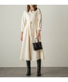 【ケティ/Ketty】のカルゼキーネックワンピース≪手洗い可能≫ 人気、トレンドファッション・服の通販 founy(ファニー) ファッション Fashion レディースファッション WOMEN ワンピース Dress フレア Flare ポケット Pocket thumbnail オフホワイト|ID: prp329100004211920 ipo3291000000029364098