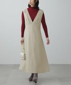 【フリーズマート/FREE'S MART】の配色ステッチジャンスカ 人気、トレンドファッション・服の通販 founy(ファニー) ファッション Fashion レディースファッション WOMEN ギャザー Gather ツイル Twill リブニット Rib Knit thumbnail ライトベージュ|ID: prp329100004211941 ipo3291000000029207396