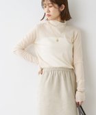 【マイカ ディール/MICA & DEAL】のチュールハイネックカットソー 人気、トレンドファッション・服の通販 founy(ファニー) ファッション Fashion レディースファッション WOMEN トップス・カットソー Tops/Tshirt カットソー Cut and Sewn インナー Inner シアー Sheer ジャケット Jacket チュール Tulle 今季 This Season thumbnail BEIGE|ID: prp329100004211982 ipo3291000000029207736