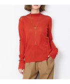 【マイカ ディール/MICA & DEAL】のチュールハイネックカットソー 人気、トレンドファッション・服の通販 founy(ファニー) ファッション Fashion レディースファッション WOMEN トップス・カットソー Tops/Tshirt カットソー Cut and Sewn インナー Inner シアー Sheer ジャケット Jacket チュール Tulle 今季 This Season thumbnail RED|ID: prp329100004211982 ipo3291000000029207737