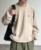 【シーピーシーエム/CPCM】の【U.S. POLO ASSN.】フリースバルーンプルオーバー 人気、トレンドファッション・服の通販 founy(ファニー) ファッション Fashion レディースファッション WOMEN トップス・カットソー Tops/Tshirt プルオーバー Pullover A/W・秋冬 Aw・Autumn/Winter・Fw・Fall-Winter イタリア Italy コレクション Collection シンプル Simple バルーン Balloon メンズ Mens ワンポイント One Point 腕時計 Watch thumbnail ベージュ|ID: prp329100004211998 ipo3291000000029348257