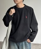 【シーピーシーエム/CPCM】の【U.S. POLO ASSN.】フリースバルーンプルオーバー 人気、トレンドファッション・服の通販 founy(ファニー) ファッション Fashion レディースファッション WOMEN トップス・カットソー Tops/Tshirt プルオーバー Pullover A/W・秋冬 Aw・Autumn/Winter・Fw・Fall-Winter イタリア Italy コレクション Collection シンプル Simple バルーン Balloon メンズ Mens ワンポイント One Point 腕時計 Watch thumbnail ブラック|ID: prp329100004211998 ipo3291000000029348258