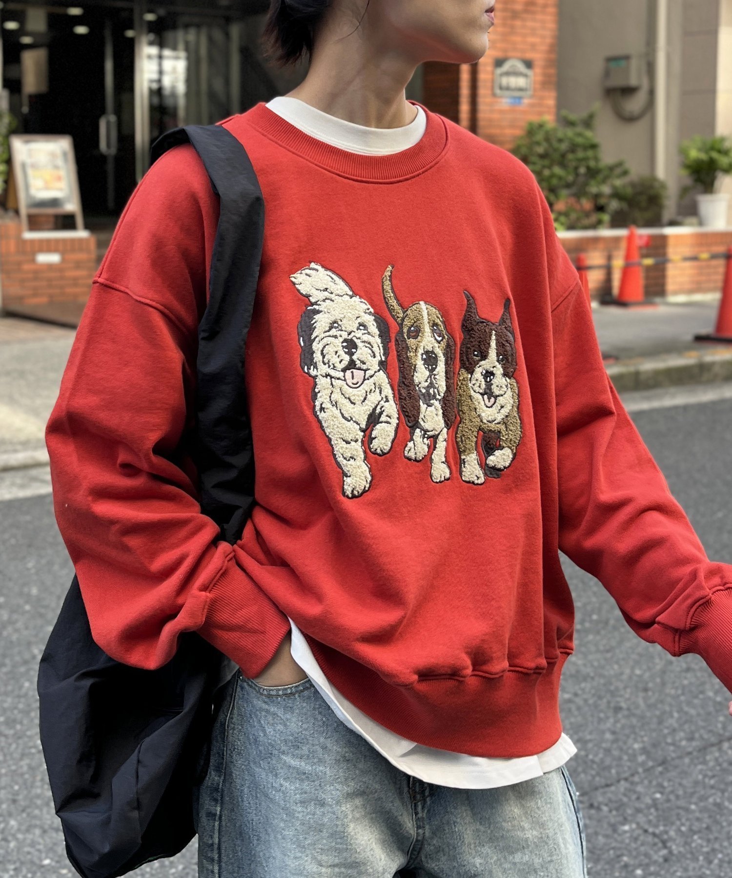 【シーピーシーエム/CPCM】のアソート裏起毛サガラ刺繍スウェット 人気、トレンドファッション・服の通販 founy(ファニー) 　ファッション　Fashion　レディースファッション　WOMEN　トップス・カットソー　Tops/Tshirt　パーカ　Sweats　スウェット　Sweat　A/W・秋冬　Aw・Autumn/Winter・Fw・Fall-Winter　スウェット　Sweat　ハイネック　High Neck　 other-1|ID: prp329100004212001 ipo3291000000029405305