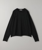 【ビューティ&ユース ユナイテッドアローズ/BEAUTY&YOUTH / UNITED ARROWS】の【WEB限定】スラブカットオフ ロングスリーブTシャツ 人気、トレンドファッション・服の通販 founy(ファニー) ファッション Fashion レディースファッション WOMEN トップス・カットソー Tops/Tshirt シャツ/ブラウス Shirts/Blouses ロング / Tシャツ T-Shirts インナー Inner カットオフ Cut Off カットソー Cut And Sew カーディガン Cardigan シアー Sheer シンプル Simple ジャケット Jacket スリーブ Sleeve トレンド Trend 定番 Standard ベスト Vest ルーズ Loose ロング Long おすすめ Recommend thumbnail BLACK|ID: prp329100004212054 ipo3291000000029208163