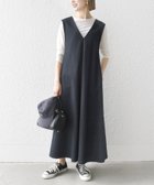 【シップス フォー ウィメン/SHIPS】のSHIPS any 洗濯機可能 チノ Vネック テント ワンピース 人気、トレンドファッション・服の通販 founy(ファニー) ファッション Fashion レディースファッション WOMEN ワンピース Dress インナー Inner スウェット Sweat ストレッチ Stretch ノースリーブ No Sleeve ポケット Pocket 洗える Washable thumbnail ネイビー|ID: prp329100004212068 ipo3291000000029208369