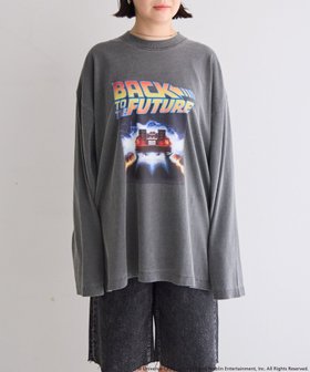 【ローリーズファーム/LOWRYS FARM】のBACK TO THE FUTUREロンT_MOM 人気、トレンドファッション・服の通販 founy(ファニー) ファッション Fashion レディースファッション WOMEN トップス・カットソー Tops/Tshirt ロング / Tシャツ T-Shirts プリント Print |ID:prp329100004212120