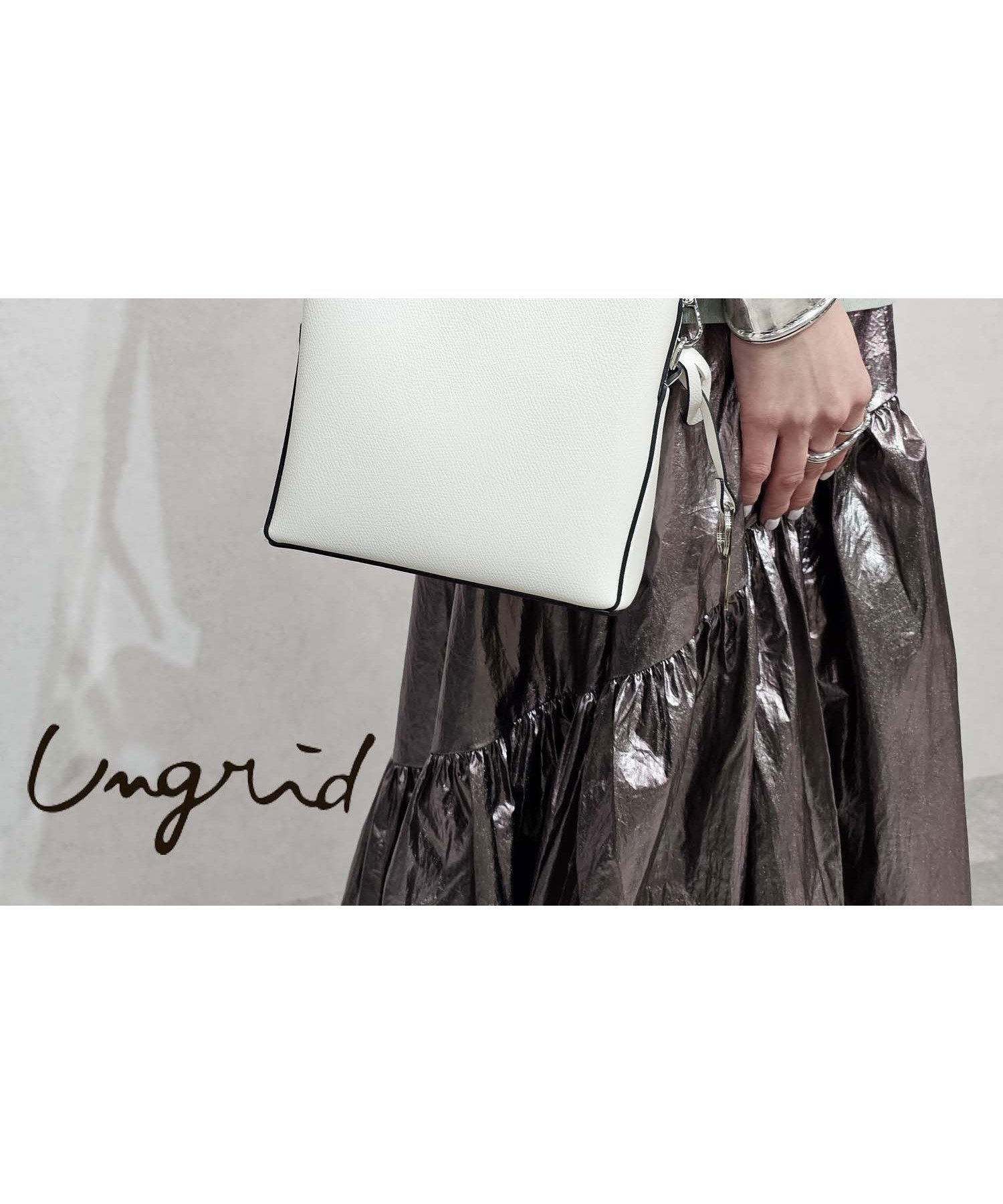 【スタイルコード/STYLE CODE】の【Ungrid/アングリッド】【WEB限定商品】キーリングチャーム付 ミニショルダーバッグ インテリア・キッズ・メンズ・レディースファッション・服の通販 founy(ファニー) 　ファッション　Fashion　レディースファッション　WOMEN　バッグ　Bag　ポケット　Pocket　人気　Popularity　定番　Standard　WHT|ID: prp329100004212156 ipo3291000000029538037