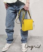 【スタイルコード/STYLE CODE】の【Ungrid/アングリッド】【WEB限定商品】キーリングチャーム付 ミニショルダーバッグ YEL|ID: prp329100004212156 ipo3291000000029538038