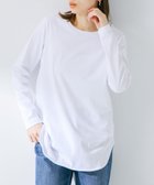 【サニーレーベル/Sonny Label / URBAN RESEARCH】のベーシックヘムレイヤーラウンドロングスリーブTシャツ 人気、トレンドファッション・服の通販 founy(ファニー) ファッション Fashion レディースファッション WOMEN トップス・カットソー Tops/Tshirt シャツ/ブラウス Shirts/Blouses ロング / Tシャツ T-Shirts 2024年 2024 2024春夏・S/S Ss,Spring/Summer,2024 S/S・春夏 Ss・Spring/Summer シンプル Simple スウェット Sweat バランス Balance ベーシック Basic 夏 Summer thumbnail オフ|ID: prp329100004212197 ipo3291000000029474904