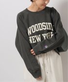 【ジャーナルスタンダード レリューム/JOURNAL STANDARD relume】の別注【Champion】*RE RW10oz RAGLAN CN PRINT SWEAT スウェット 人気、トレンドファッション・服の通販 founy(ファニー) ファッション Fashion レディースファッション WOMEN トップス・カットソー Tops/Tshirt パーカ Sweats スウェット Sweat グラフィック Graphic スウェット Sweat スポーツ Sports ニューヨーク New York 別注 Special Order 2024年 2024 2024-2025秋冬・A/W Aw/Autumn/Winter/Fw/Fall/2024-2025 thumbnail ブラック A|ID: prp329100004212201 ipo3291000000029209691