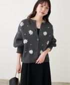 【ナチュラルクチュール/natural couture】の【WEB限定】お花刺繍袖タックカーデ 人気、トレンドファッション・服の通販 founy(ファニー) ファッション Fashion レディースファッション WOMEN トップス・カットソー Tops/Tshirt 2024年 2024 2024-2025秋冬・A/W Aw/Autumn/Winter/Fw/Fall/2024-2025 おすすめ Recommend インナー Inner カーディガン Cardigan キャミワンピース Cami Dress シンプル Simple スラックス Slacks デニム Denim ハイネック High Neck ポケット Pocket thumbnail チャコールグレー|ID: prp329100004212344 ipo3291000000029211064