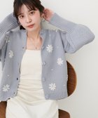 【ナチュラルクチュール/natural couture】の【WEB限定】お花刺繍袖タックカーデ 人気、トレンドファッション・服の通販 founy(ファニー) ファッション Fashion レディースファッション WOMEN トップス・カットソー Tops/Tshirt 2024年 2024 2024-2025秋冬・A/W Aw/Autumn/Winter/Fw/Fall/2024-2025 おすすめ Recommend インナー Inner カーディガン Cardigan キャミワンピース Cami Dress シンプル Simple スラックス Slacks デニム Denim ハイネック High Neck ポケット Pocket thumbnail サックスブルー|ID: prp329100004212344 ipo3291000000029211066