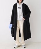 【スローブ イエナ/SLOBE IENA】のECO WOOL チェスターコート ブラック|ID: prp329100004212407 ipo3291000000029300587