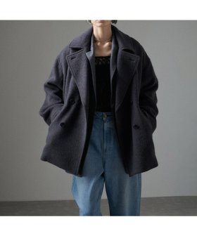 【サロン アダム エ ロペ/SALON adam et rope'】の【WEB限定】シャンブレーシャギーPコート 人気、トレンドファッション・服の通販 founy(ファニー) ファッション Fashion レディースファッション WOMEN アウター Coat Outerwear コート Coats Pコート Pea Coats A/W・秋冬 Aw・Autumn/Winter・Fw・Fall-Winter コクーン Cocoon シャンブレー Chambray トレンド Trend バランス Balance ビッグ Big ベーシック Basic ミックス Mix リラックス Relax |ID:prp329100004212470