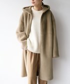 【マイカ ディール/MICA & DEAL】のフーデットファーコート 人気、トレンドファッション・服の通販 founy(ファニー) ファッション Fashion レディースファッション WOMEN アウター Coat Outerwear コート Coats おすすめ Recommend スエード Suede フェイクファー Faux Fur ボンディング Bonding thumbnail GREIGE|ID: prp329100004212476 ipo3291000000029212024