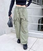 【イング/INGNI】のドローコードポケットNyカーゴ/PT 人気、トレンドファッション・服の通販 founy(ファニー) ファッション Fashion レディースファッション WOMEN パンツ Pants ショート Short ドローコード Draw Cord バランス Balance フェミニン Feminine フラップ Flap ポケット Pocket thumbnail カーキ|ID: prp329100004212515 ipo3291000000029212609